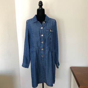 Tommy Hilfiger Long Sleeve Denim dress/ tunic